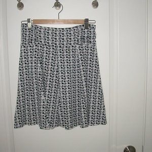 Light Swishy Patterned Mini Skirt